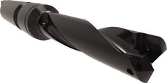 Allied Machine and Engineering - Series 0.5, 5/8" Max Diam, 3MT Taper Shank, Helical Flute Spade Drill - 2-1/2" Max Depth, 3-43/64" Body Length, 7-3/16" OAL, Standard Length, Through Coolant - USA Tool & Supply