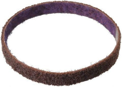 3M - 1/2" Wide x 12" OAL, Aluminum Oxide Abrasive Belt - Aluminum Oxide, Medium, Nonwoven, Series DF-BL - USA Tool & Supply