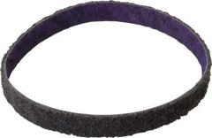 3M - 1/2" Wide x 12" OAL, Aluminum Oxide Abrasive Belt - Aluminum Oxide, Fine, Nonwoven, Series DF-BL - USA Tool & Supply