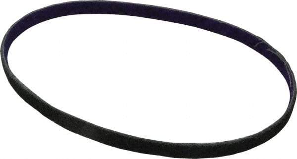 3M - 1/2" Wide x 24" OAL, Aluminum Oxide Abrasive Belt - Aluminum Oxide, Fine, Nonwoven, Series DF-BL - USA Tool & Supply