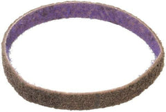 3M - 1/2" Wide x 12" OAL, Aluminum Oxide Abrasive Belt - Aluminum Oxide, Coarse, Nonwoven, Series DF-BL - USA Tool & Supply