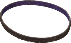 3M - 1/2" Wide x 18" OAL, Aluminum Oxide Abrasive Belt - Aluminum Oxide, Coarse, Nonwoven, Series DF-BL - USA Tool & Supply