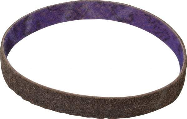 3M - 3/4" Wide x 18" OAL, Aluminum Oxide Abrasive Belt - Aluminum Oxide, Coarse, Nonwoven, Series DF-BL - USA Tool & Supply