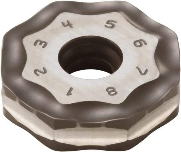 Seco - ONMU090520 M14 Grade MP2500 Carbide Milling Insert - TiCN/Al2O3 Finish, 0.228" Thick, 0.866" Inscribed Circle - USA Tool & Supply