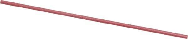 Value Collection - Round, Synthetic Ruby, Midget Finishing Stick - 50mm Long x 1mm Wide, Fine Grade - USA Tool & Supply