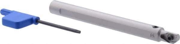 Iscar - MIFHR, Internal, Right Hand, 12.5mm Max Depth of Cut, Indexable Grooving Tool Holder - MI.R Insert Compatibility, 10mm Shank Width, 102.5mm OAL, Through Coolant - USA Tool & Supply