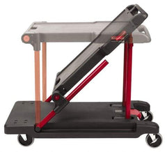Rubbermaid - 400 Lb Capacity Plastic Convertible Utility Cart / Platform Truck - 24" OAW - USA Tool & Supply