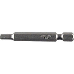 Wiha - 4mm Power Bit - 2" OAL - USA Tool & Supply