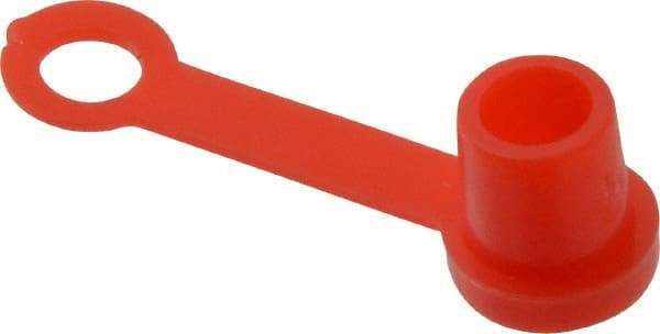 PRO-LUBE - Grease Fitting Cap - Red, 50 Pieces - USA Tool & Supply