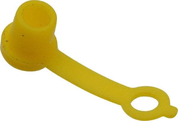 PRO-LUBE - Grease Fitting Cap - Yellow, 50 Pieces - USA Tool & Supply