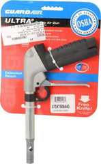 Guardair - 120 Max psi Maximum Power Venturi Nozzle Pistol Grip Blow Gun - 3/8 NPT, 6" Tube Length, Aluminum - USA Tool & Supply