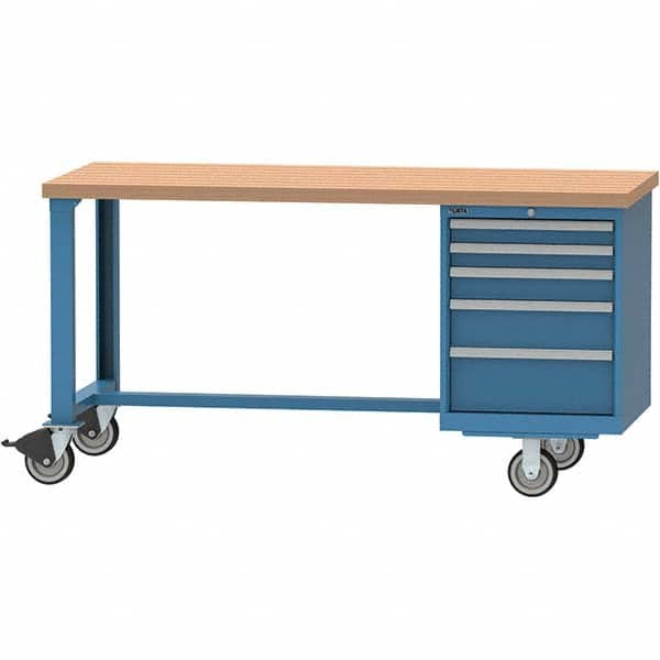 LISTA - Mobile Work Centers Type: Work Bench Top Load Capacity (Lb.): 1,000 - USA Tool & Supply