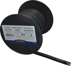 Continental ContiTech - 1/4" ID x 25' Fuel Injection Hose - Hypalon, Black - USA Tool & Supply