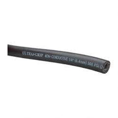 Continental ContiTech - 1/4" ID x 0.51" OD CTL Push-on Air Hose - 400 Working psi, -40 to 200°F, Black - USA Tool & Supply