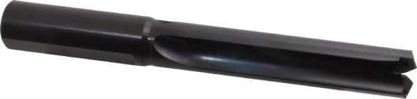 Allied Machine and Engineering - Series 2.5, 1-3/16 to 1-3/8" Diam, 1-1/4" Diam Straight Shank, Straight Flute Spade Drill - 5-3/8" Max Depth, 6-41/64" Body Length, 10" OAL, Intermediate Length, Through Coolant - USA Tool & Supply