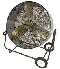 TPI - 30" Blade, Direct Drive, 1/4 hp, 4,400 & 3,800 CFM, Floor Style Blower Fan - 2.5 Amps, 120 Volts, 2 Speed, Single Phase - USA Tool & Supply