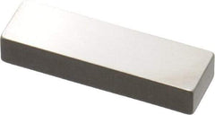 Mitutoyo - 0.19" Rectangular Steel Gage Block - Accuracy Grade AS-1, Includes Certificate of Inspection - USA Tool & Supply