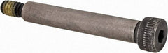 Value Collection - 1/4" Shoulder Diam x 1-1/2" Shoulder Length, #10-24 UNC, Hex Socket Shoulder Screw - 4140 Alloy Steel with Nylon Locking Patch, 3/16" Head Height x 3/8" Head Diam - USA Tool & Supply