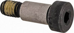 Value Collection - 3/8" Shoulder Diam x 5/8" Shoulder Length, 5/16-18 UNC, Hex Socket Shoulder Screw - 4140 Alloy Steel with Nylon Locking Patch, 1/4" Head Height x 9/16" Head Diam - USA Tool & Supply