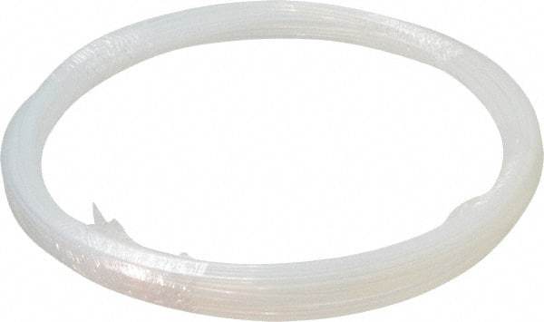 Parker - 1/8" ID x 1/4" OD, 1/16" Wall Thickness, 50' Long, PTFE FEP Tube - Natural, 300 Max psi - USA Tool & Supply