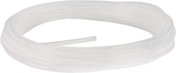 Parker - 5/16" ID x 3/8" OD, 1/32" Wall Thickness, 50' Long, PTFE FEP Tube - Natural, 100 Max psi - USA Tool & Supply