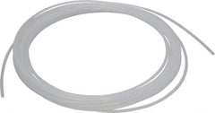 Parker - 3/16" ID x 1/4" OD, 1/32" Wall Thickness, 50' Long, PTFE PFA Tube - Natural, 196 Max psi - USA Tool & Supply