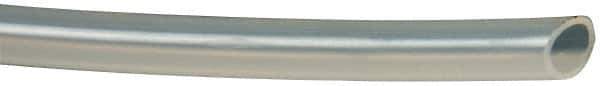 Parker - 3/16" ID x 1/4" OD, 1/32" Wall Thickness, 50' Long, PVDF Tube - Natural, 165 Max psi - USA Tool & Supply