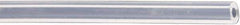 Parker - 5/64" ID x 4mm OD, 50' Long, PTFE PFA Tube - Natural, 375 Max psi - USA Tool & Supply