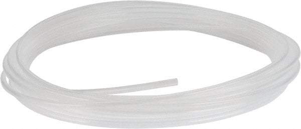 Parker - 5/16" ID x 10mm OD, 50' Long, PTFE PFA Tube - Natural, 154 Max psi - USA Tool & Supply