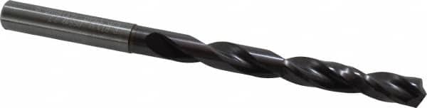 Guhring - 7.69874mm 140° Spiral Flute Solid Carbide Taper Length Drill Bit - USA Tool & Supply