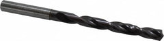 Guhring - 7.69874mm 140° Spiral Flute Solid Carbide Taper Length Drill Bit - USA Tool & Supply
