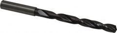 Guhring - 8.60044mm 140° Spiral Flute Solid Carbide Taper Length Drill Bit - USA Tool & Supply