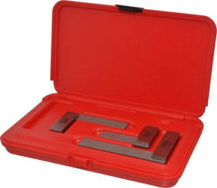 SPI - 3 Piece, 2, 2-1/2, 3 Inch Base Length, 2, 3, 4 Inch Blade Length, Square Set - USA Tool & Supply