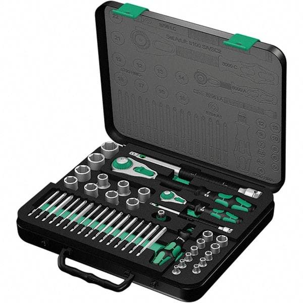 Wera - Socket Sets Measurement Type: Metric Drive Size: 1/4, 1/2 - USA Tool & Supply