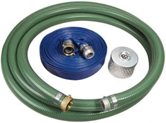 Alliance Hose & Rubber - Suction and Discharge Pump Hose Kits - For Use with 2 Inch Pumps - USA Tool & Supply