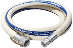 Alliance Hose & Rubber - 1-1/2 Inch Inside x 1.97 Inch Outside Diameter, Food and Beverage Hose - USA Tool & Supply