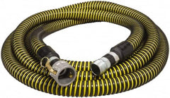 Alliance Hose & Rubber - -40 to 140°F, 2" Inside x 2.76" Outside Diam, Polyethylene Liquid Suction & Discharge Hose - USA Tool & Supply