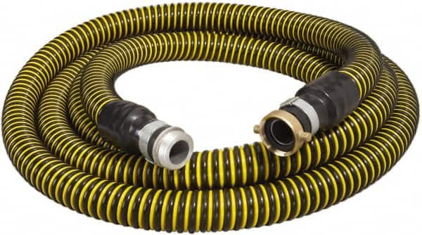 Alliance Hose & Rubber - -40 to 140°F, 1-1/2" Inside x 2.17" Outside Diam, Polyethylene Liquid Suction & Discharge Hose - USA Tool & Supply