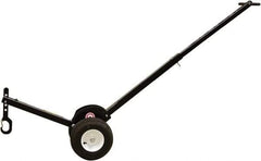 Mag-Mate - 400 Lb Load Capacity, Lift Magnet Dolly - 12" High x 41" Long x 13" Wide - USA Tool & Supply