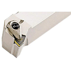 Iscar - DWLN, Right Hand Cut, 95° Lead Angle, 5/8" Shank Height x 5/8" Shank Width, Negative Rake Indexable Turning Toolholder - 4" OAL, WNM.. Insert Compatibility, Series Isoturn - USA Tool & Supply