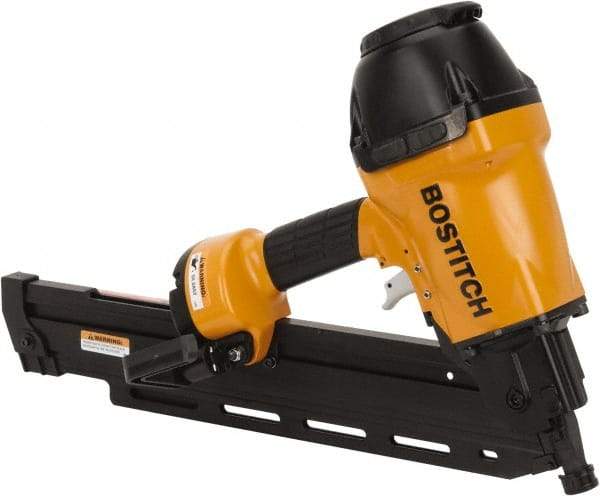 Stanley Bostitch - 2 to 3-1/2" Nail Length, 0.113 to 0.131" Nail Diam, Framing Air Nailer - 80 to 120 psi - USA Tool & Supply