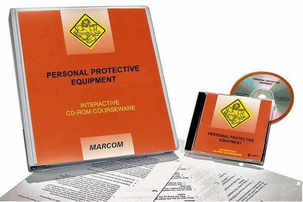 Marcom - Personal Protective Equipment, Multimedia Training Kit - 45 min Run Time CD-ROM, English & Spanish - USA Tool & Supply