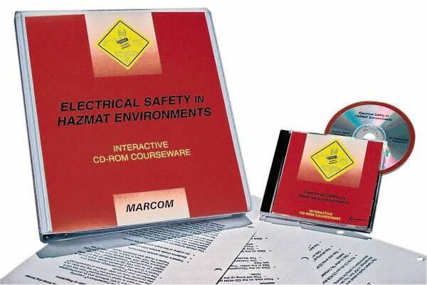 Marcom - Electrical Safety in HazMat Environments, Multimedia Training Kit - 45 min Run Time CD-ROM, English & Spanish - USA Tool & Supply