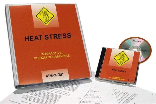 Marcom - Heat Stress, Multimedia Training Kit - 45 min Run Time CD-ROM, English & Spanish - USA Tool & Supply