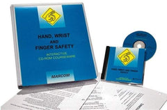 Marcom - Hand, Wrist and Finger Safety, Multimedia Training Kit - CD-ROM, English - USA Tool & Supply