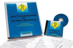 Marcom - Safety Housekeeping and Accident Prevention, Multimedia Training Kit - CD-ROM, English - USA Tool & Supply