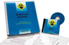 Marcom - Preventing Workplace Violence, Multimedia Training Kit - 45 min Run Time CD-ROM, English & Spanish - USA Tool & Supply