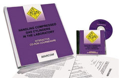 Marcom - Handling Compressed Gas Cylinders in the Laboratory, Multimedia Training Kit - 45 min Run Time CD-ROM, English & Spanish - USA Tool & Supply