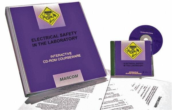 Marcom - Electrical Safety in the Laboratory, Multimedia Training Kit - 45 min Run Time CD-ROM, English & Spanish - USA Tool & Supply