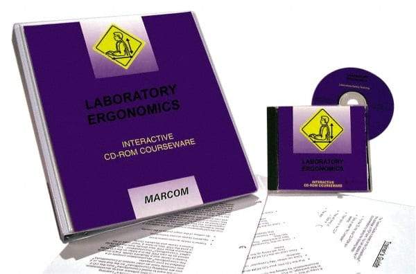 Marcom - Laboratory Ergonomics, Multimedia Training Kit - CD-ROM, English - USA Tool & Supply